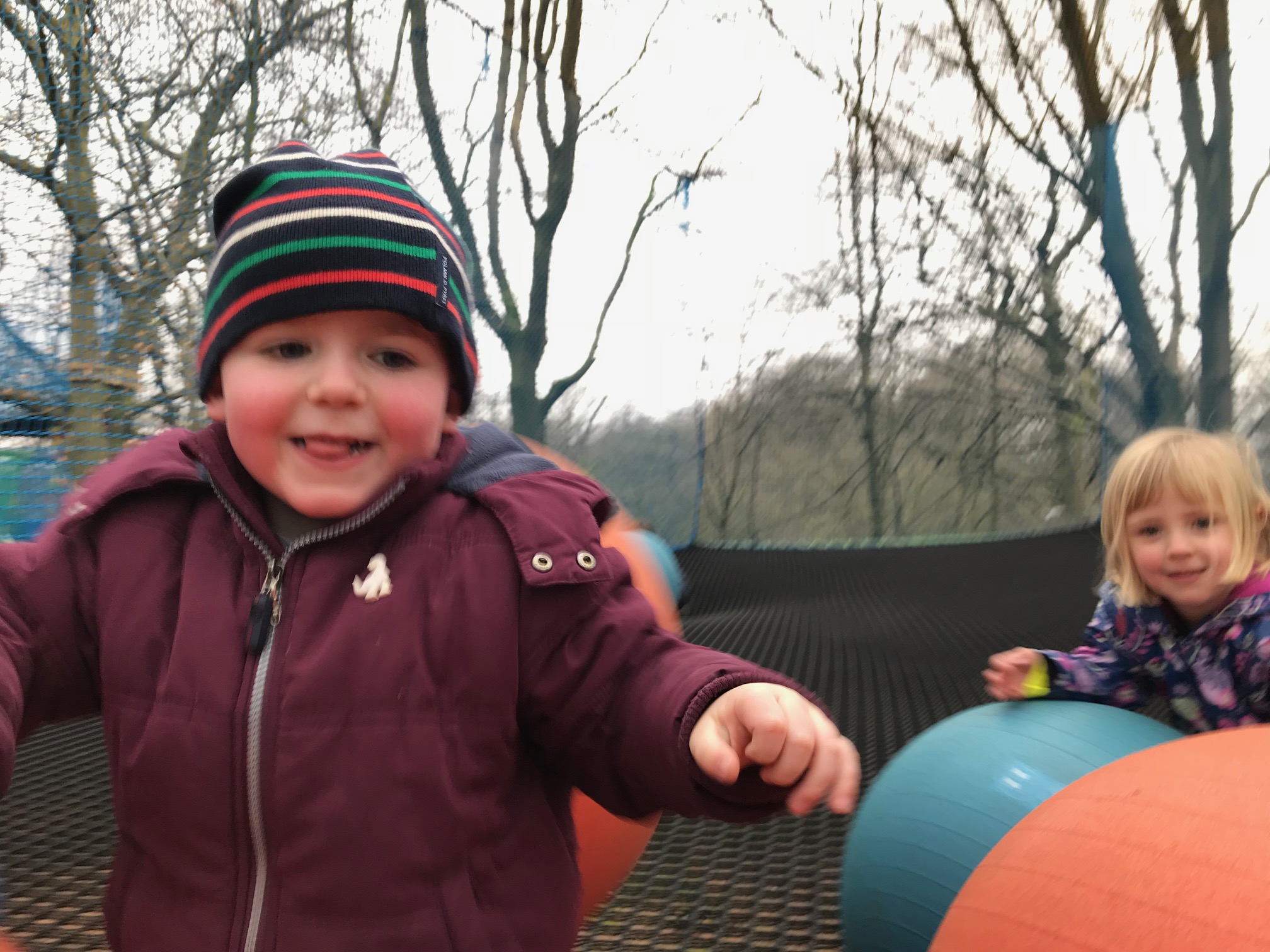 Family fun: Treetop Nets Manchester in Heaton Park