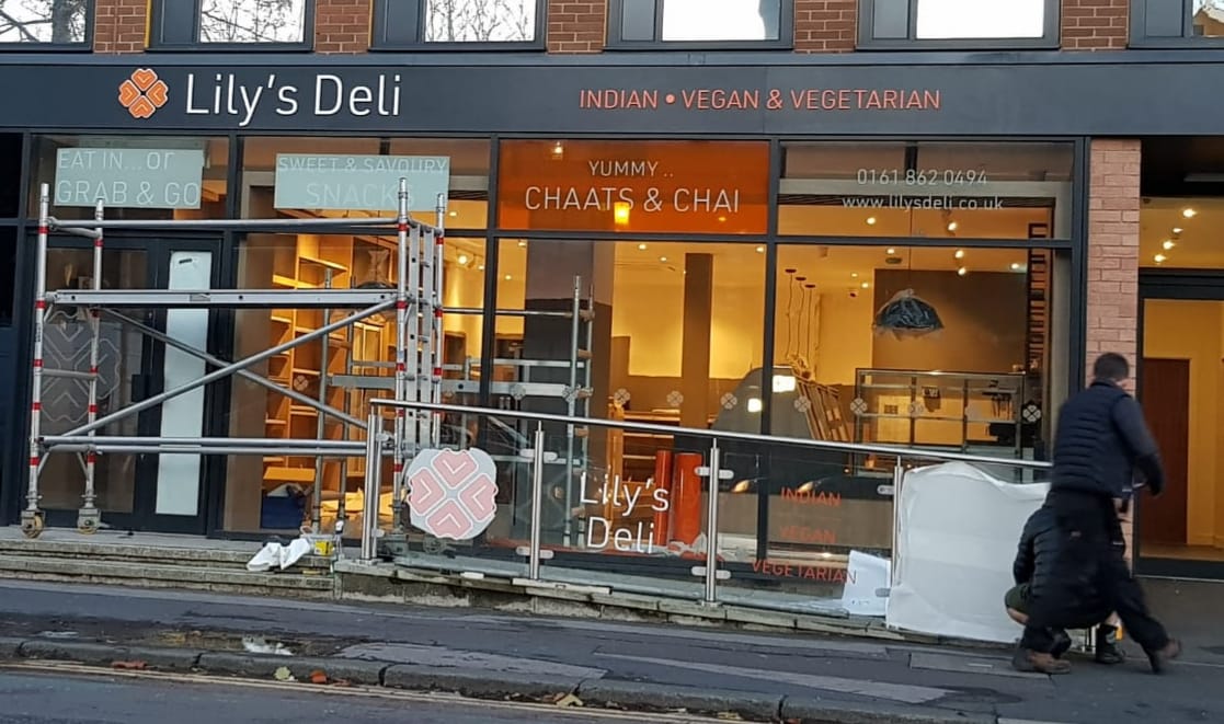 Now open Award winning vegetarian restaurant Lily's new Chorlton deli