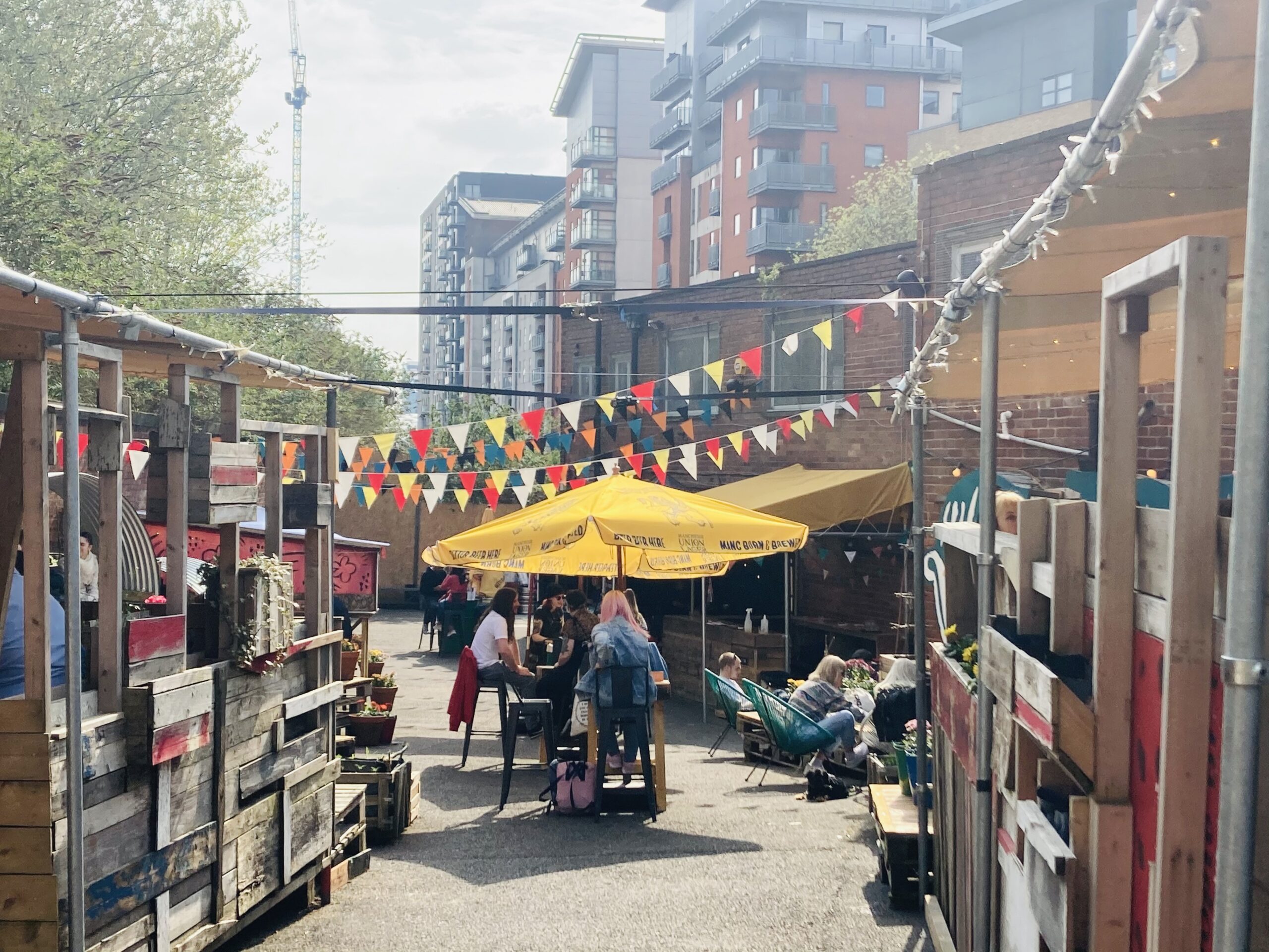 Outdoor terraces in Manchester where you can eat & drink