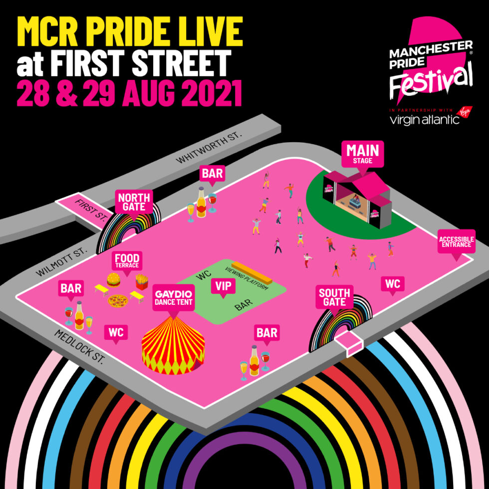 Manchester Pride Festival set to take over First Street with live music