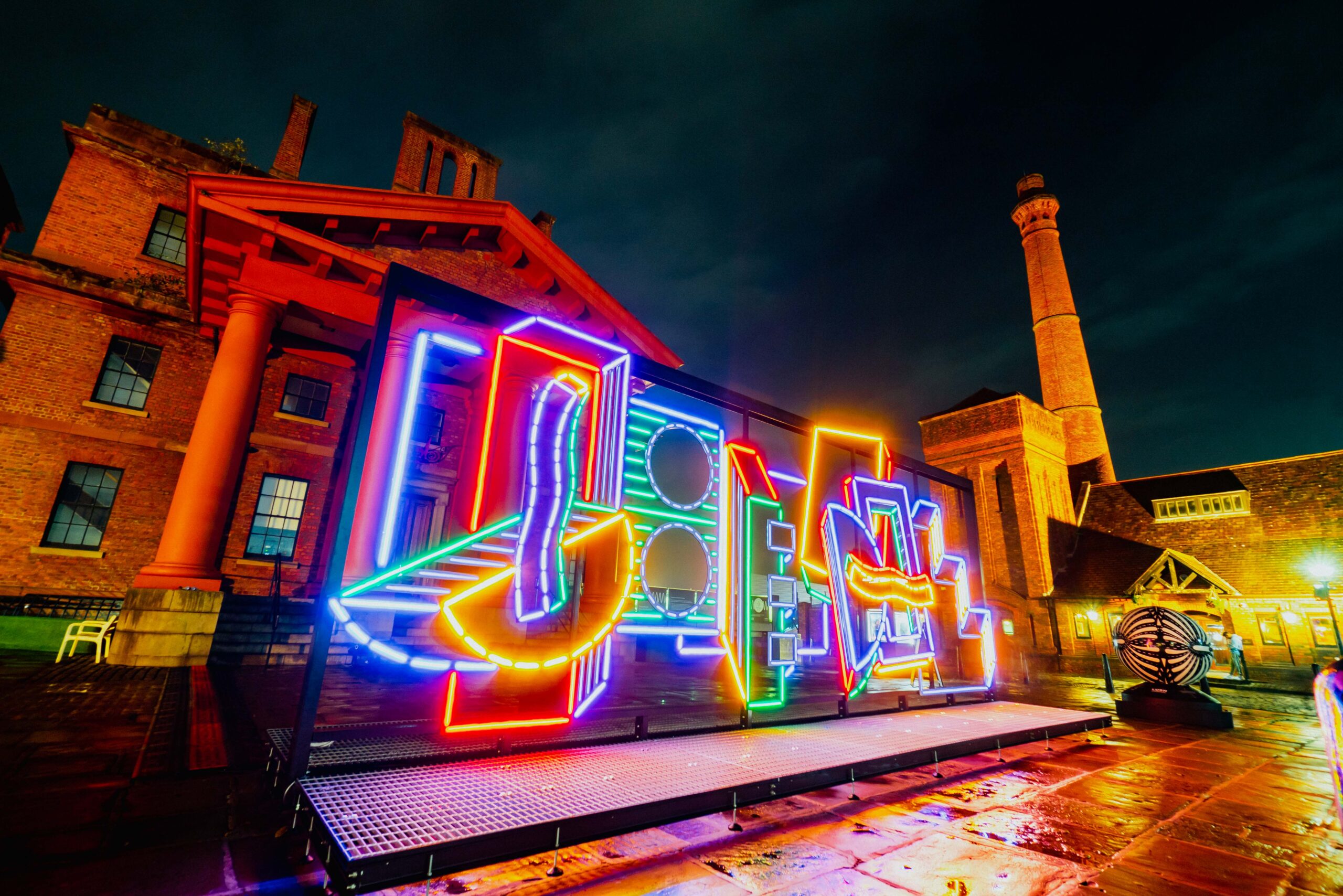 'River of Light' transforms Liverpool's waterfront into a free outdoor