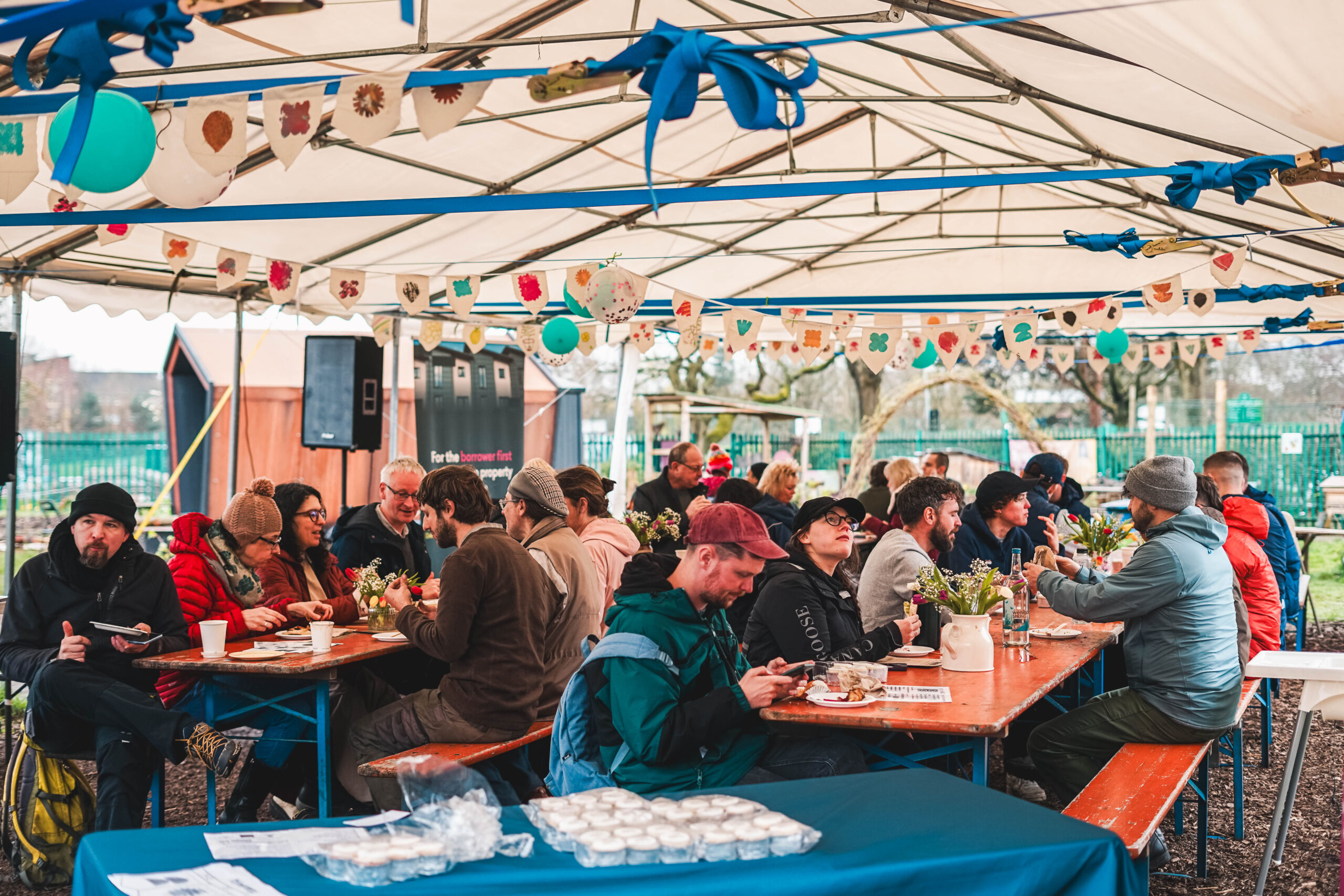 Local community gardening group launch outdoor kitchen at Platt Fields ...