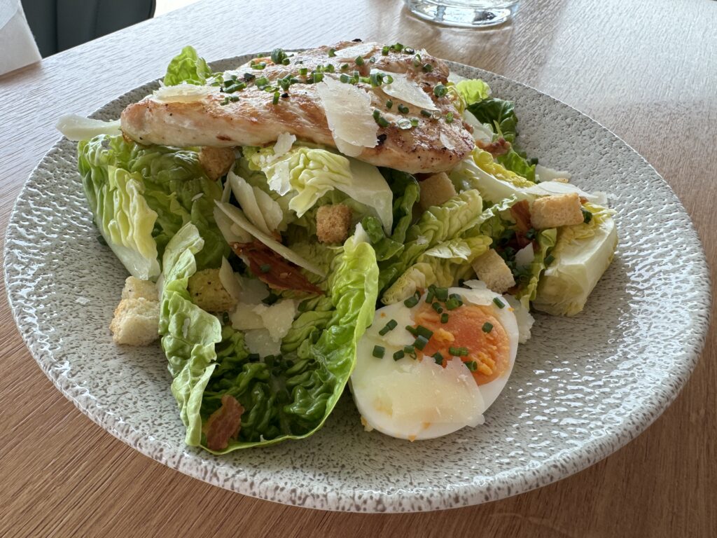 Carden Park Spa Elements Restaurant Caesar Salad