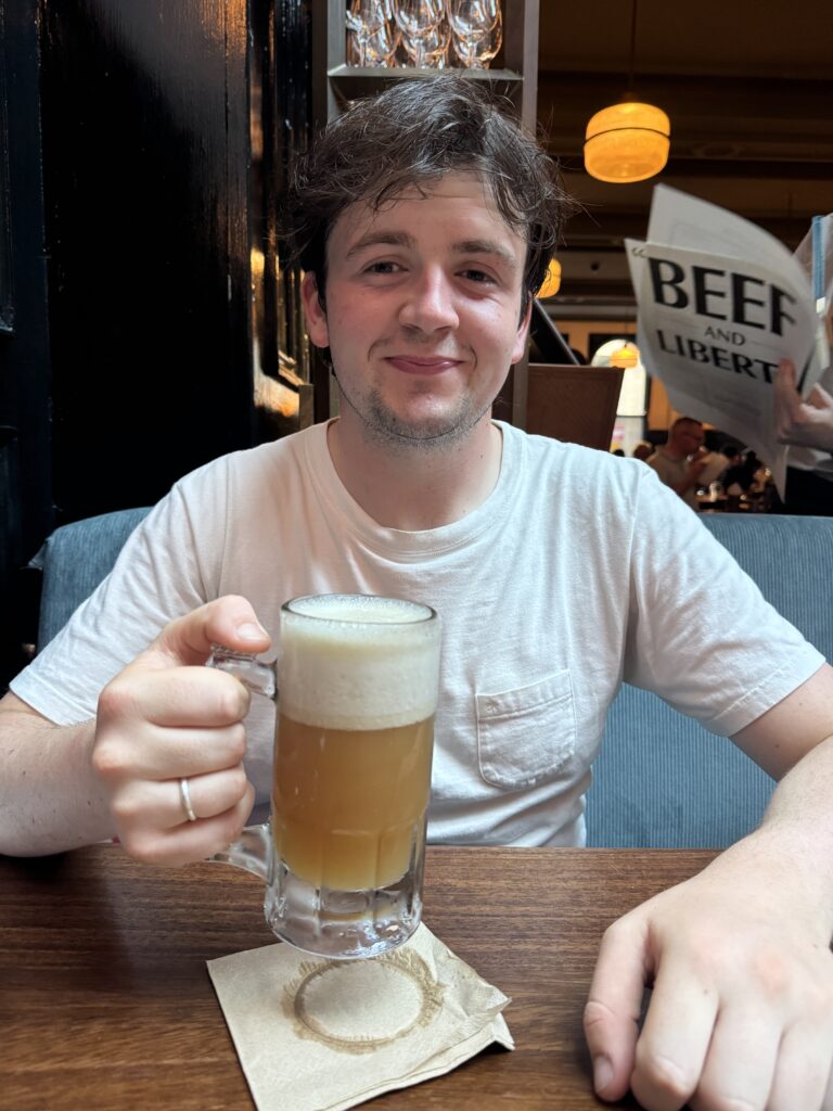 Shaky Pete's Ginger Brew Cocktail at Hawksmoor Manchester